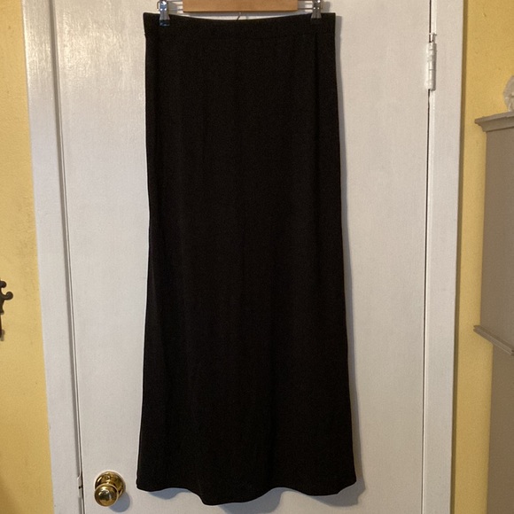 The Limited Black Maxi Skirt with Added Panels - Picture 5 of 6